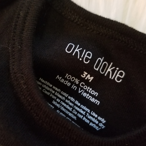 Okie Dokie 3M onesie ❤️ - Picture 2 of 2
